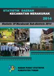 Statistik Daerah Kecamatan Merakurak Tahun 2014