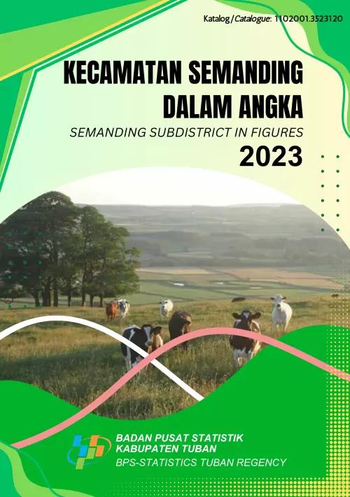 Semanding Subdistrict in Figures 2023