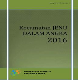 Kecamatan Jenu Dalam Angka 2016