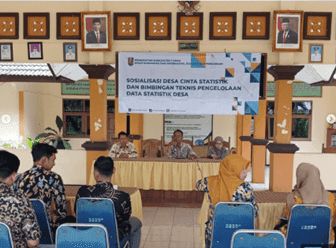 Pembinaan Desa Cinta Statistik di Kecamatan Grabagan