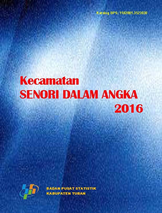 Kecamatan Senori Dalam Angka 2016