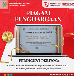 Best IKPA Achievement Award for Quarter II-2024 from KPPN Tuban