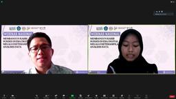 National Webinar with Unirow Tuban Statistics Corner