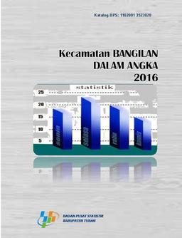 Kecamatan Bangilan Dalam Angka 2016