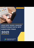 Analisis Hasil Survei Kebutuhan Data BPS Kabupaten Tuban 2021